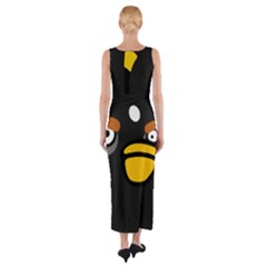 Fitted Maxi Dress 