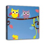 Animal Bird Cartoon Mini Canvas 6  x 6  (Stretched)