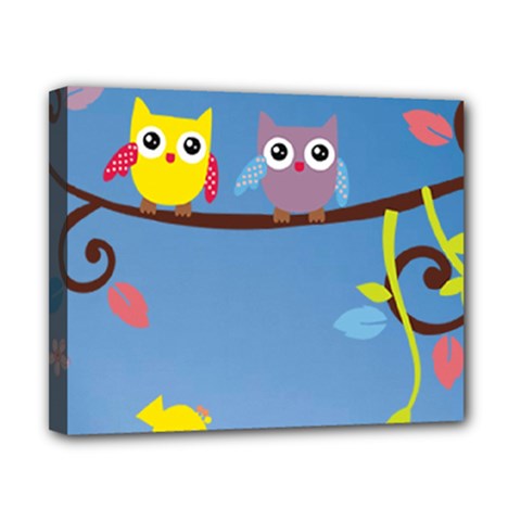 Animal Bird Cartoon Canvas 10  x 8  (Stretched) from ArtsNow.com