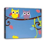 Animal Bird Cartoon Canvas 10  x 8  (Stretched)