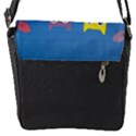 Flap Closure Messenger Bag (S) 