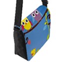 Flap Closure Messenger Bag (S) 