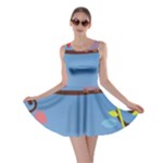 Animal Bird Cartoon Skater Dress