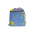 Animal Bird Cartoon Drawstring Pouch (Medium)