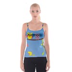 Animal Bird Cartoon Spaghetti Strap Top