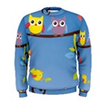 Animal Bird Cartoon Men s Sweatshirt