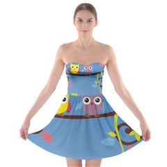 Strapless Bra Top Dress 