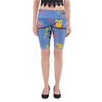 Animal Bird Cartoon Yoga Cropped Leggings