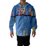 Animal Bird Cartoon Hooded Wind Breaker (Kids)