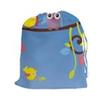 Animal Bird Cartoon Drawstring Pouch (XXL)