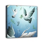 Animated Nature Wallpaper Animated Bird Mini Canvas 6  x 6  (Stretched)