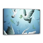 Animated Nature Wallpaper Animated Bird Canvas 18  x 12  (Stretched)