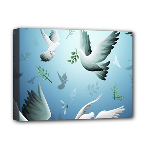 Animated Nature Wallpaper Animated Bird Deluxe Canvas 16  x 12  (Stretched)  from ArtsNow.com