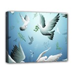 Animated Nature Wallpaper Animated Bird Deluxe Canvas 20  x 16  (Stretched)