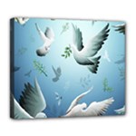 Animated Nature Wallpaper Animated Bird Deluxe Canvas 24  x 20  (Stretched)