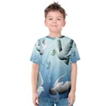 Animated Nature Wallpaper Animated Bird Kid s Cotton Tee