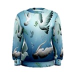 Animated Nature Wallpaper Animated Bird Women s Sweatshirt