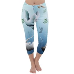 Capri Winter Leggings Front Capri Winter Leggings Front