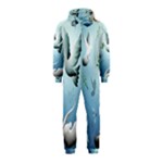 Animated Nature Wallpaper Animated Bird Hooded Jumpsuit (Kids)