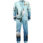 Animated Nature Wallpaper Animated Bird OnePiece Jumpsuit (Men)
