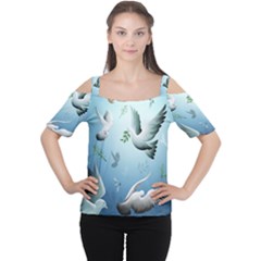 Cutout Shoulder T-Shirt 