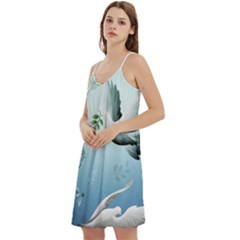 Mini Camis Dress With Pockets 