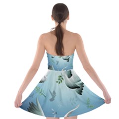 Strapless Bra Top Dress 