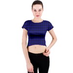 MacKay Tartan Crew Neck Crop Top