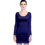 MacKay Tartan Long Sleeve Bodycon Dress