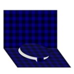 MacKay Tartan Circle Bottom 3D Greeting Card (7x5)