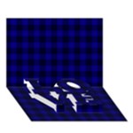 MacKay Tartan LOVE Bottom 3D Greeting Card (7x5)