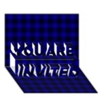 MacKay Tartan YOU ARE INVITED 3D Greeting Card (7x5)