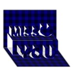 MacKay Tartan Miss You 3D Greeting Card (7x5)