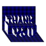 MacKay Tartan THANK YOU 3D Greeting Card (7x5)