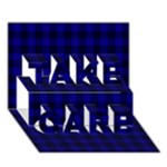 MacKay Tartan TAKE CARE 3D Greeting Card (7x5)