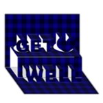 MacKay Tartan Get Well 3D Greeting Card (7x5)