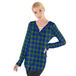 Farquharson Tartan Women s Tie Up Tee