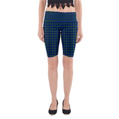 Farquharson Tartan Yoga Cropped Leggings from ArtsNow.com