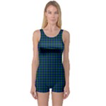 Farquharson Tartan One Piece Boyleg Swimsuit
