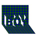 Farquharson Tartan BOY 3D Greeting Card (7x5)