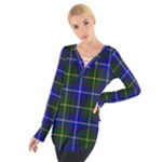 MacNeil of Barra Tartan Women s Tie Up Tee