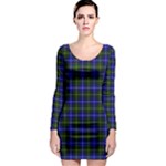 MacNeil of Barra Tartan Long Sleeve Bodycon Dress