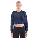 MacNeil of Barra Tartan Women s Cropped Sweatshirt