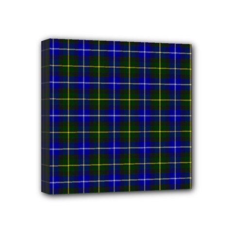 MacNeil of Barra Tartan Mini Canvas 4  x 4  (Stretched) from ArtsNow.com