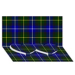 MacNeil of Barra Tartan Twin Heart Bottom 3D Greeting Card (8x4)