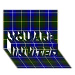 MacNeil of Barra Tartan YOU ARE INVITED 3D Greeting Card (7x5)