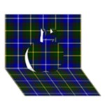 MacNeil of Barra Tartan Apple 3D Greeting Card (7x5)
