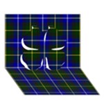 MacNeil of Barra Tartan Clover 3D Greeting Card (7x5)