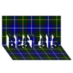 MacNeil of Barra Tartan BEST SIS 3D Greeting Card (8x4)
