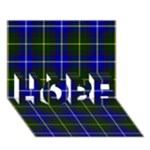 MacNeil of Barra Tartan HOPE 3D Greeting Card (7x5)